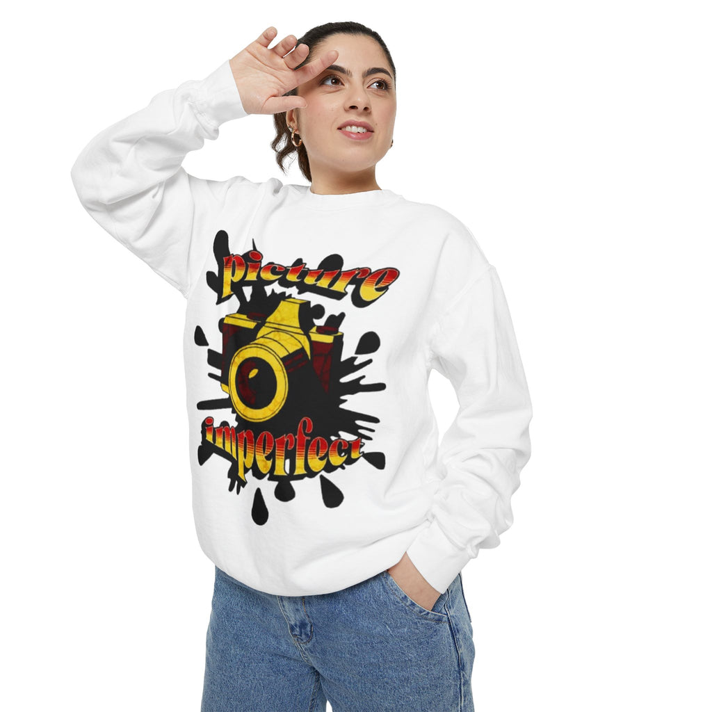 سويت شيرت Picture Imperfect Unisex مصبوغ بصبغة طبيعية
