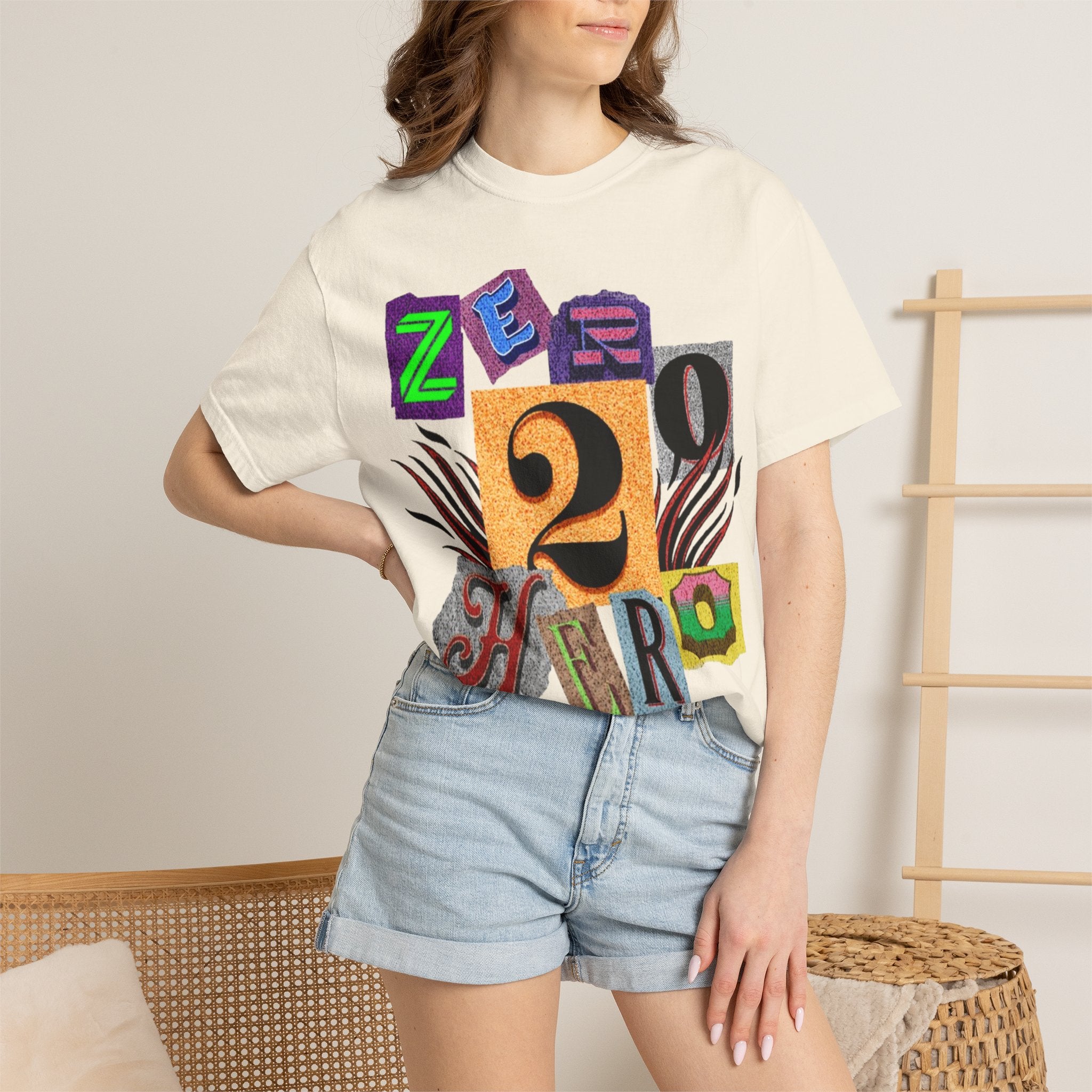 Zero To Hero Unisex Garment-Dyed T-shirt