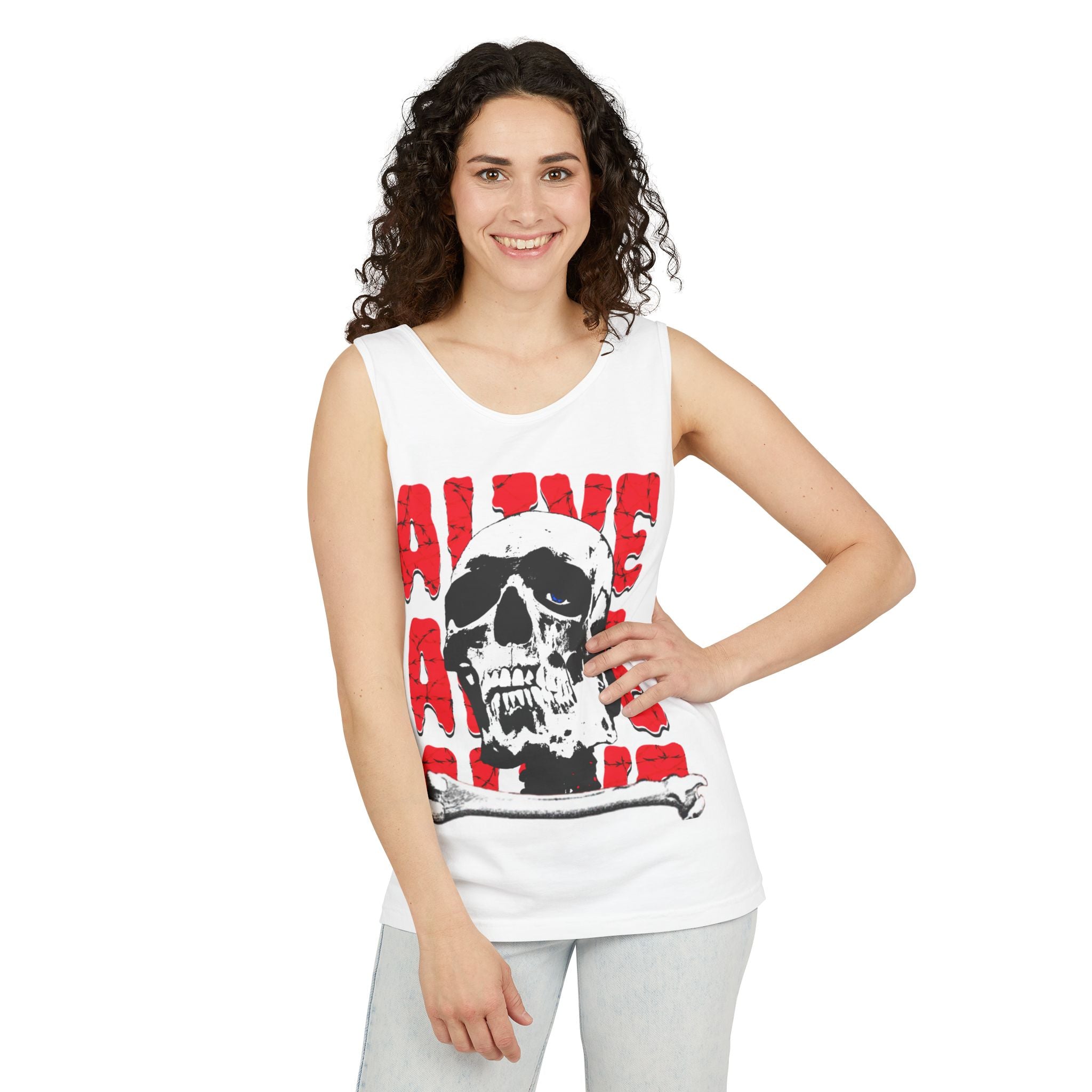 Feel Alive Unisex Garment-Dyed Tank Top