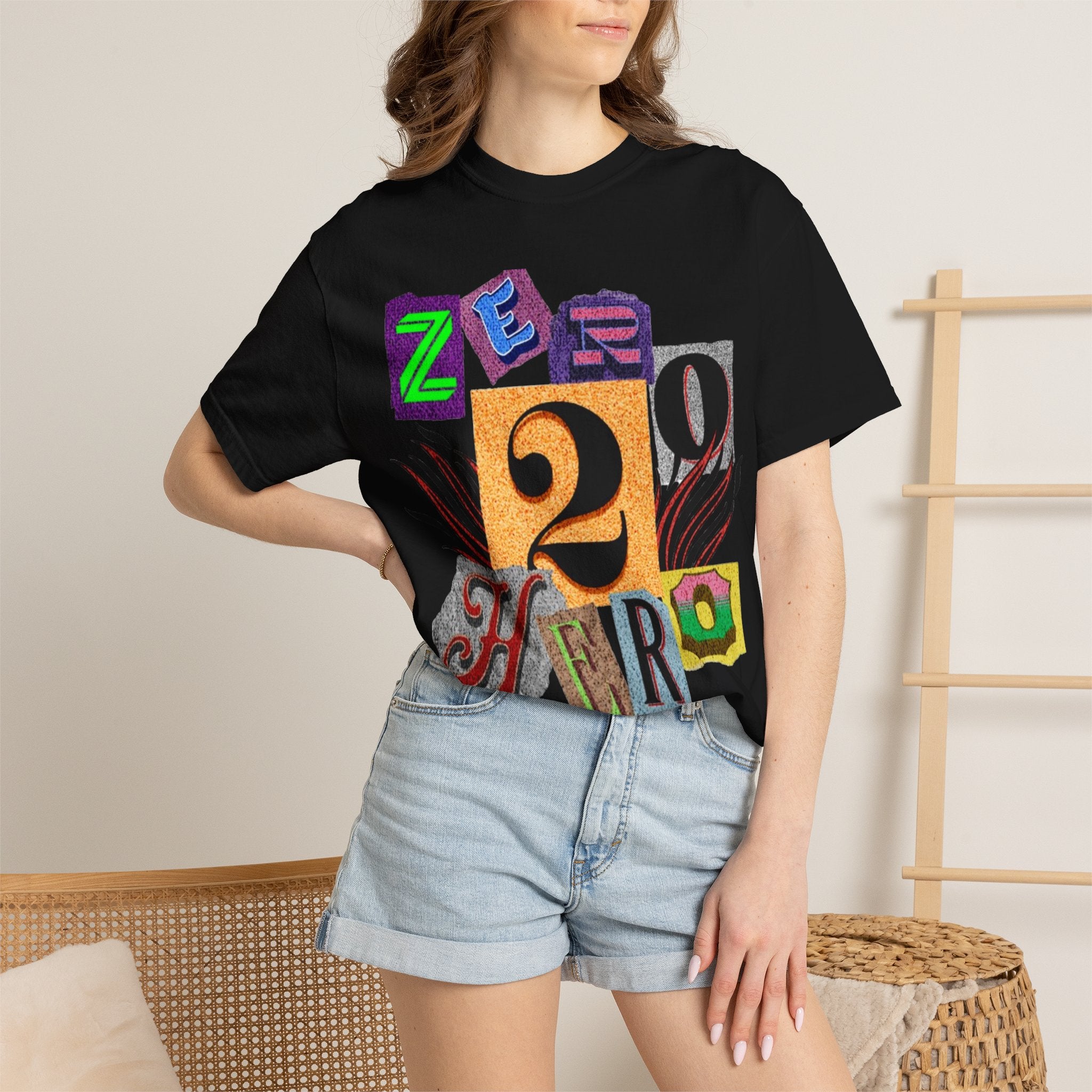 Zero To Hero Unisex Garment-Dyed T-shirt