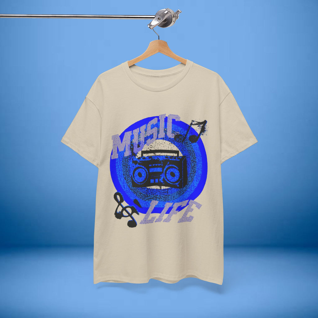 Music Life Unisex Heavy Cotton Tee