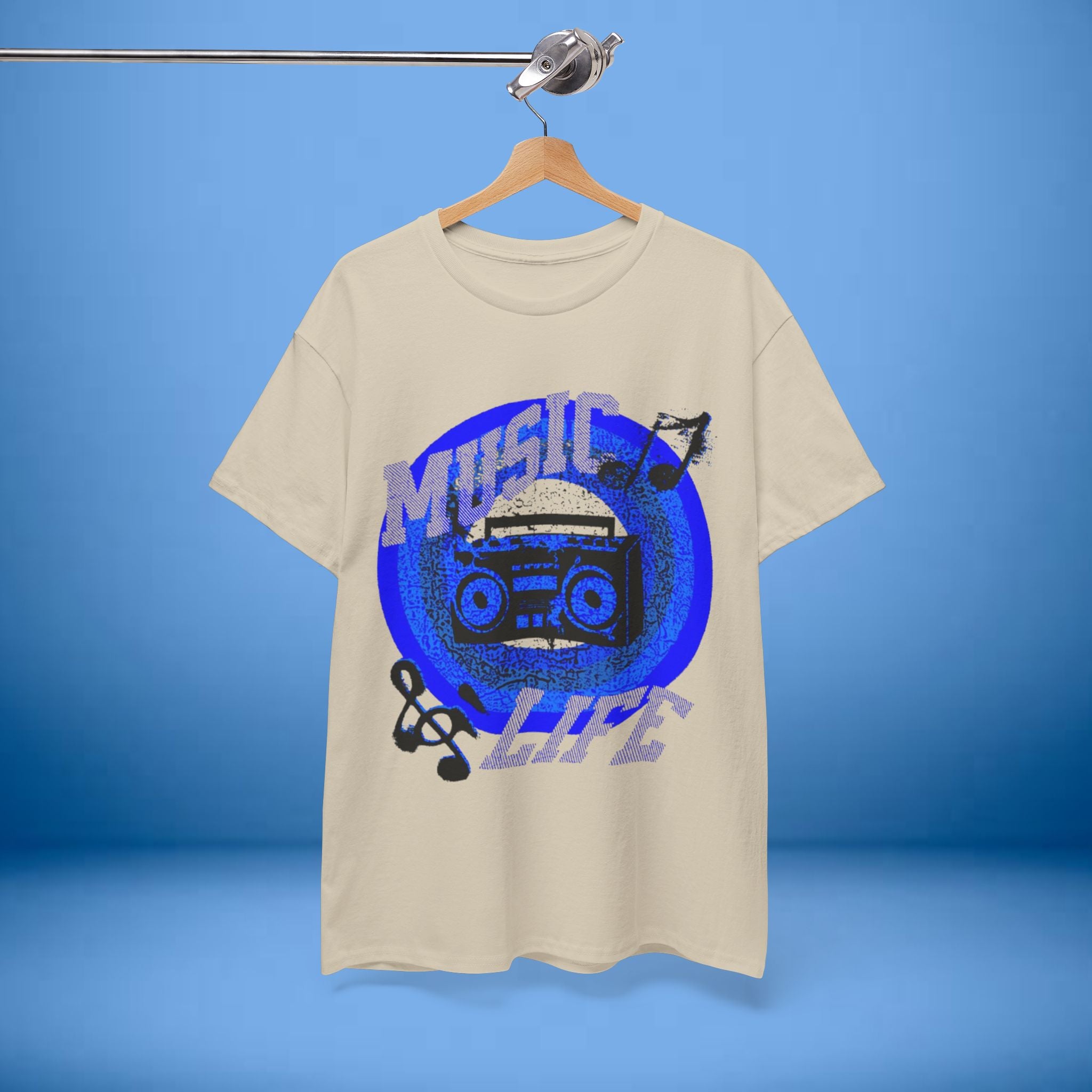Music Life Unisex Heavy Cotton Tee