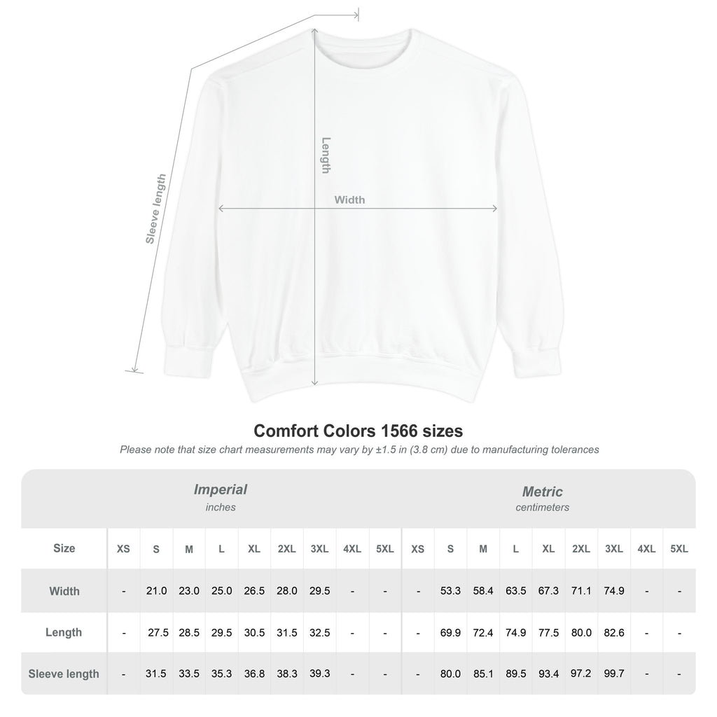 سويت شيرت Picture Imperfect Unisex مصبوغ بصبغة طبيعية