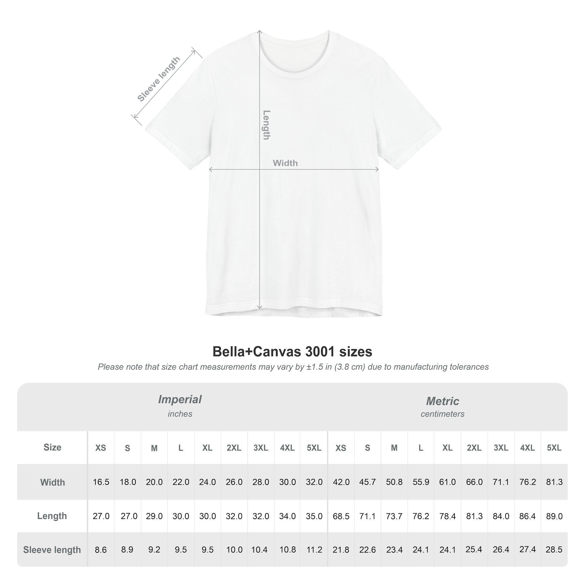 Picture Imperfect Unisex Jersey Short Sleeve Tee