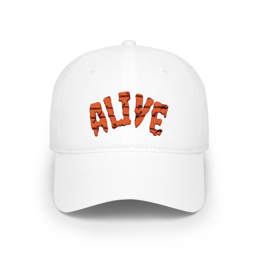 Feel Alive Embroidery Low Profile Baseball Cap