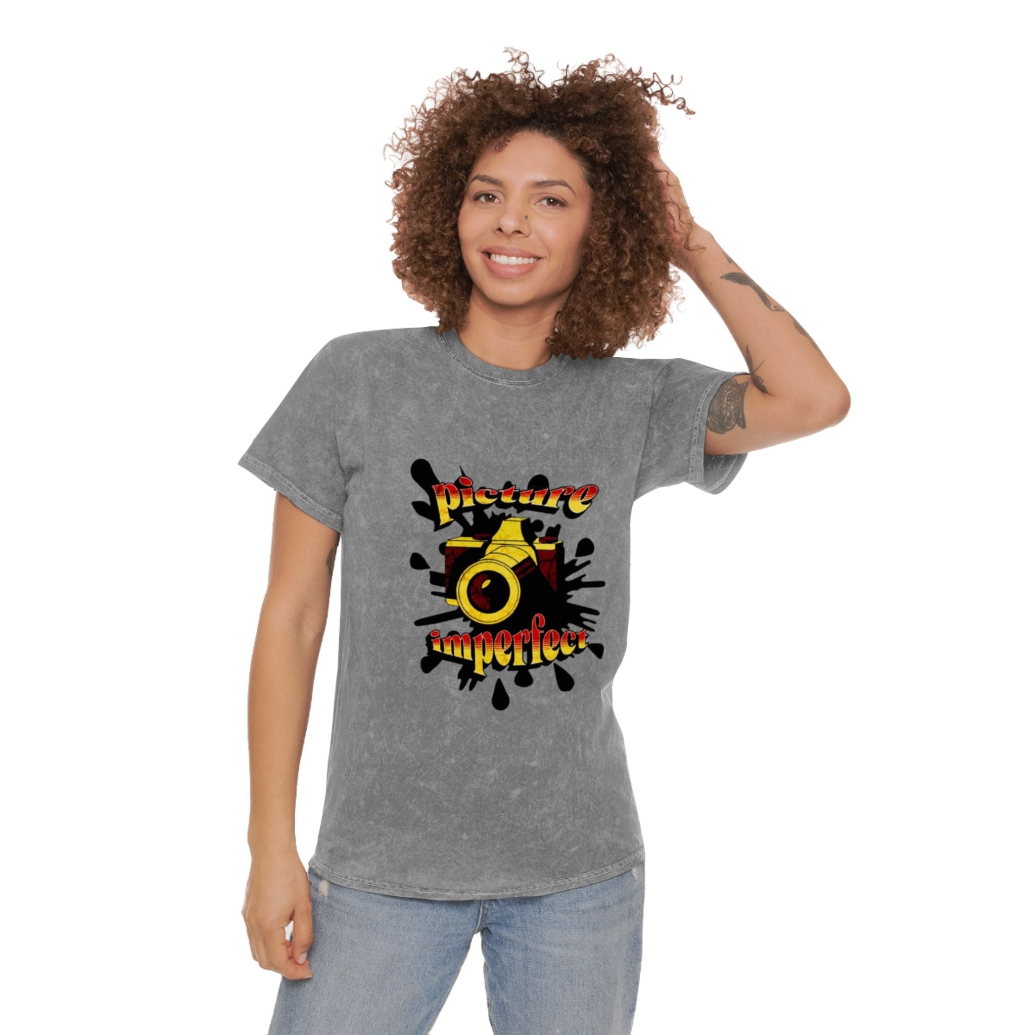 Picture Imperfect Unisex Mineral Wash T-Shirt
