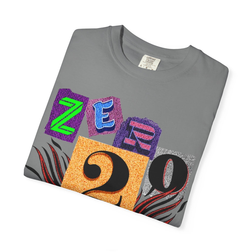 Zero To Hero Unisex Garment-Dyed T-shirt