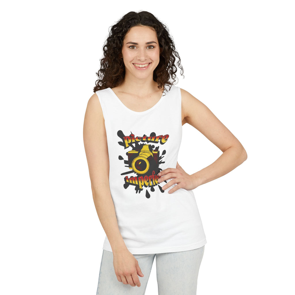 Picture Imperfect Unisex Garment-Dyed Tank Top