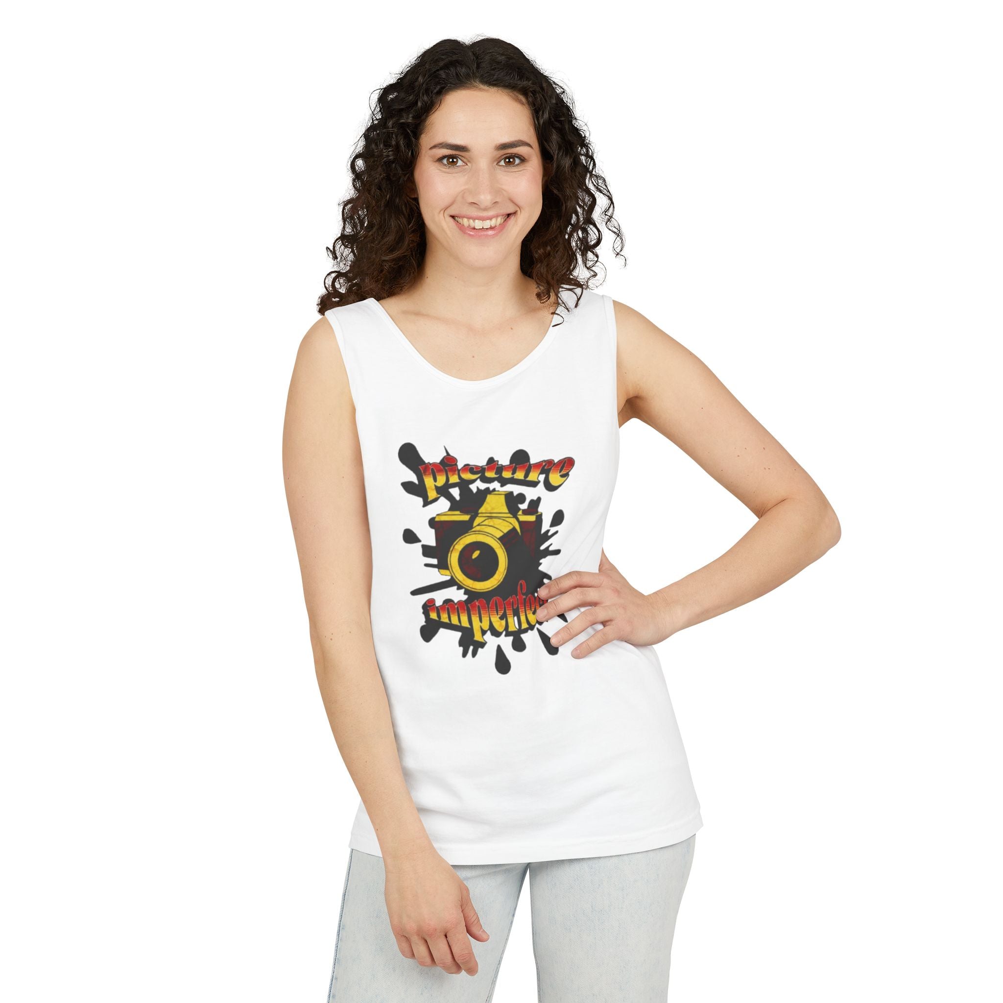 Picture Imperfect Unisex Garment-Dyed Tank Top