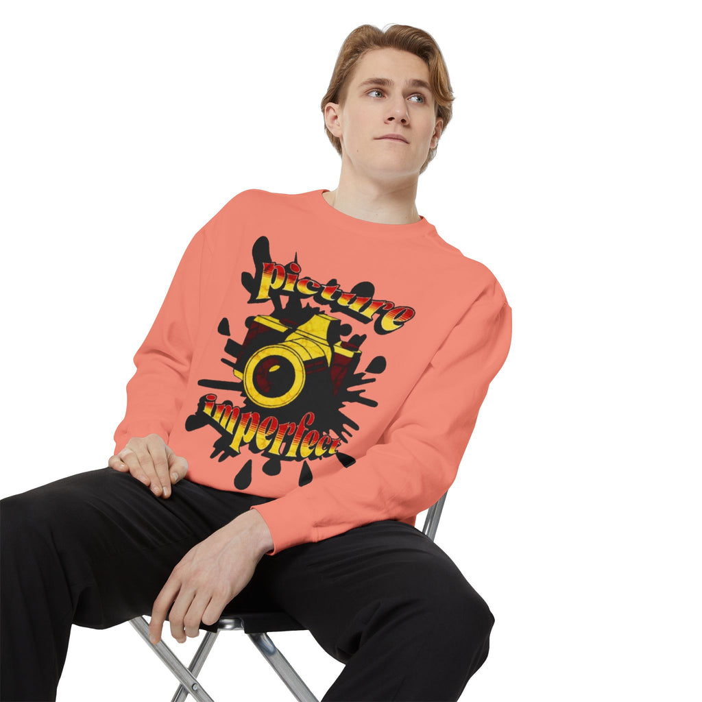 سويت شيرت Picture Imperfect Unisex مصبوغ بصبغة طبيعية