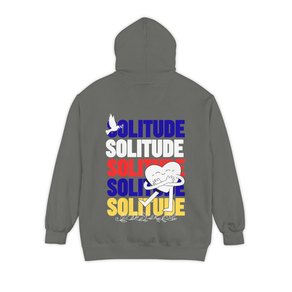 Solitude Unisex Garment-Dyed Hoodie