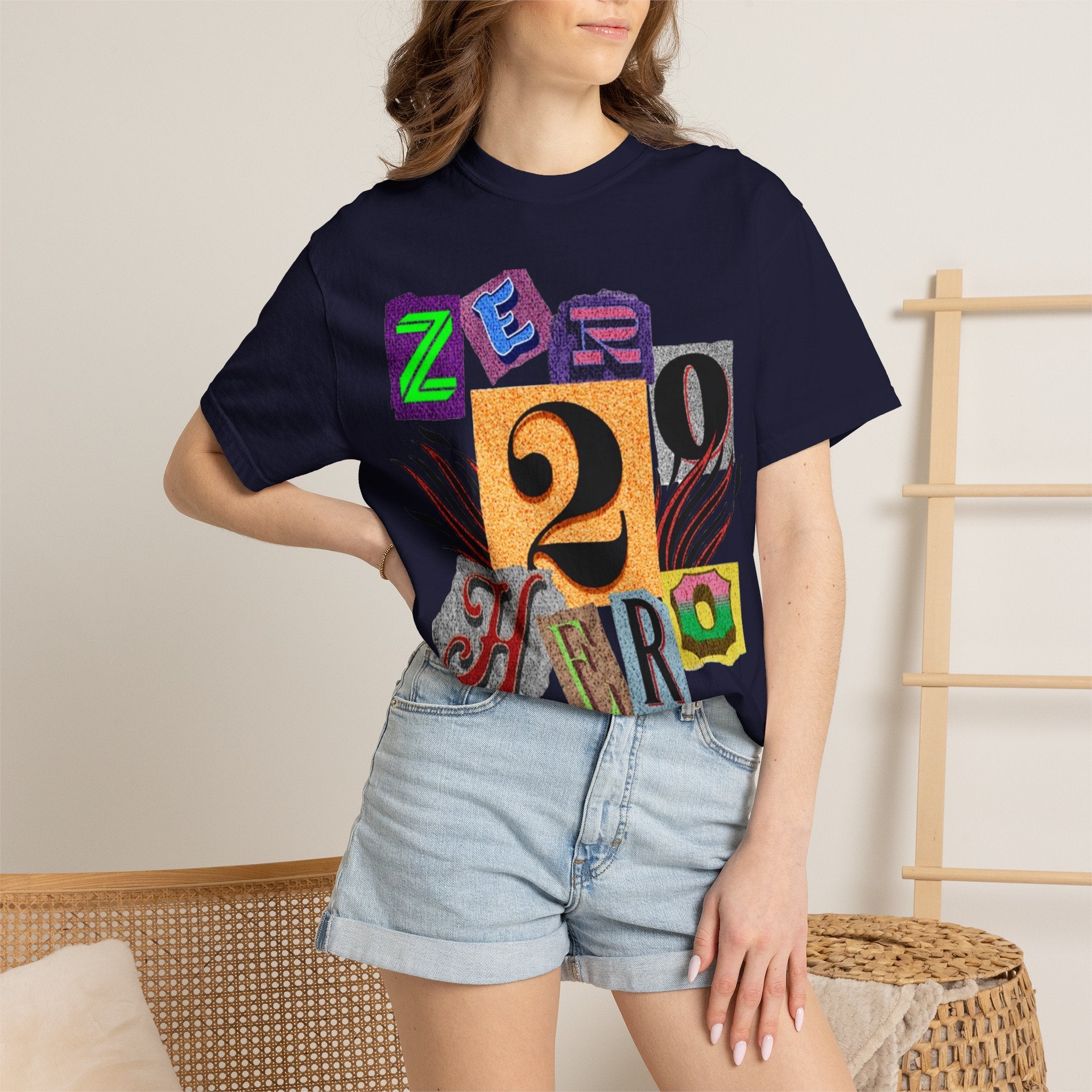 Zero To Hero Unisex Garment-Dyed T-shirt