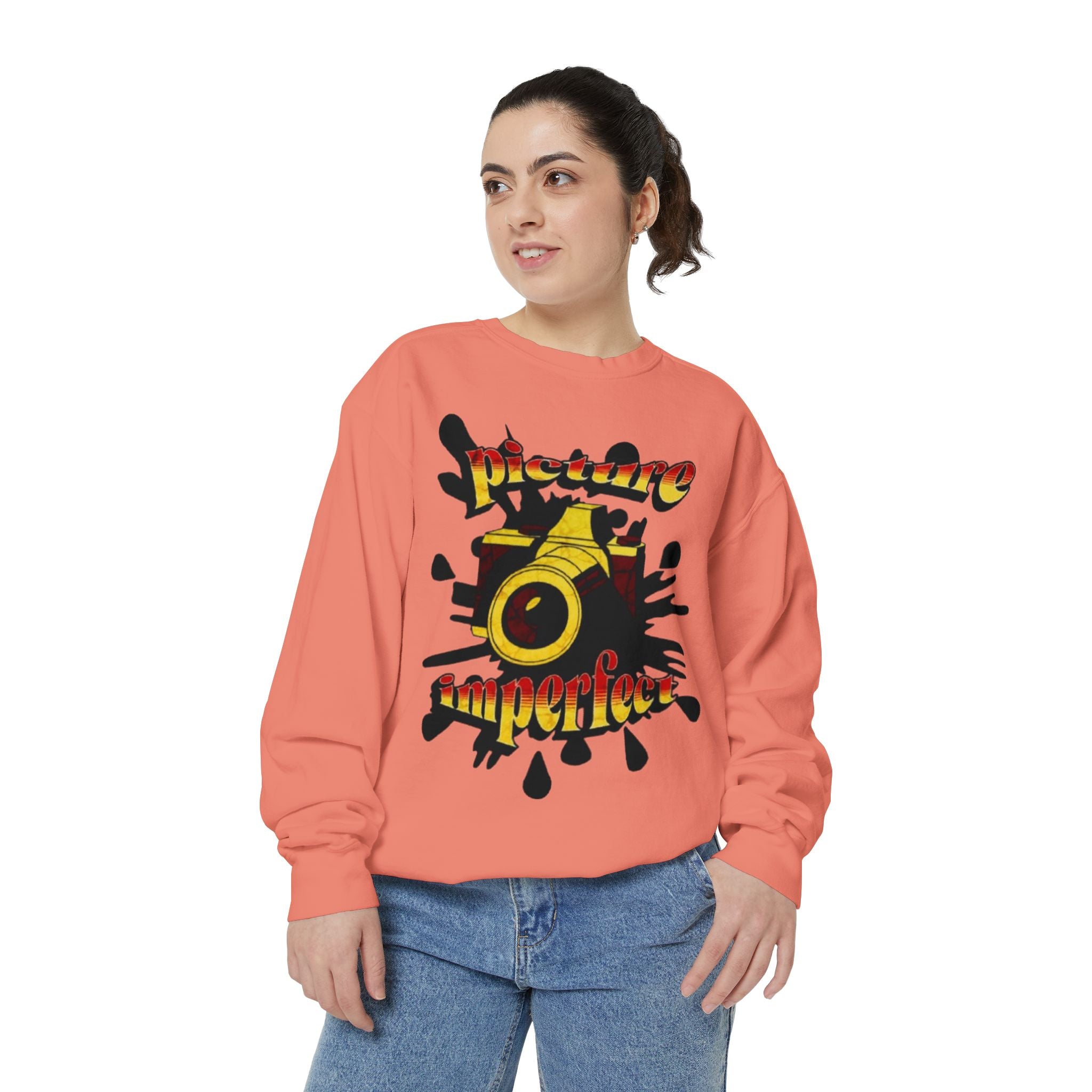 سويت شيرت Picture Imperfect Unisex مصبوغ بصبغة طبيعية
