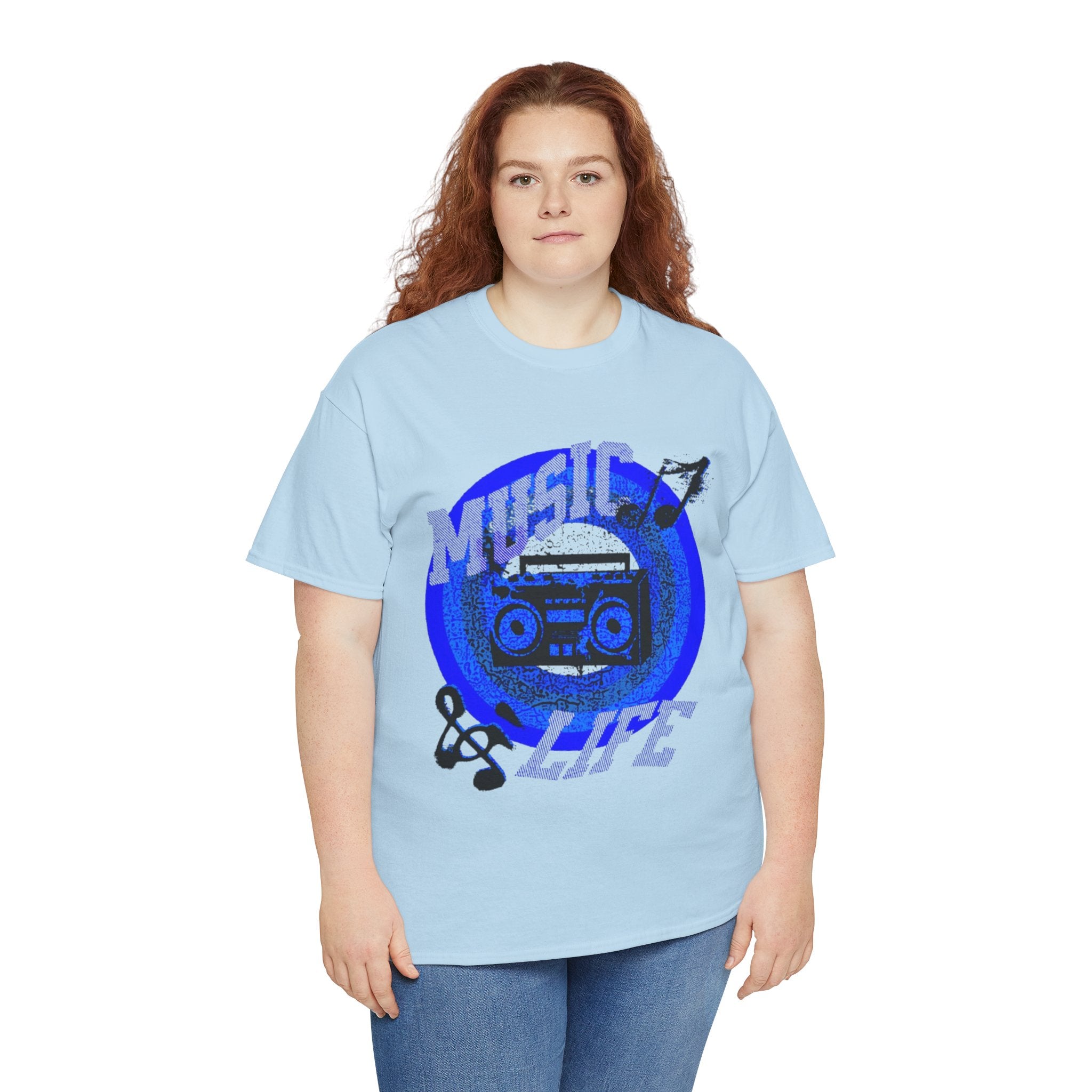Music Life Unisex Heavy Cotton Tee