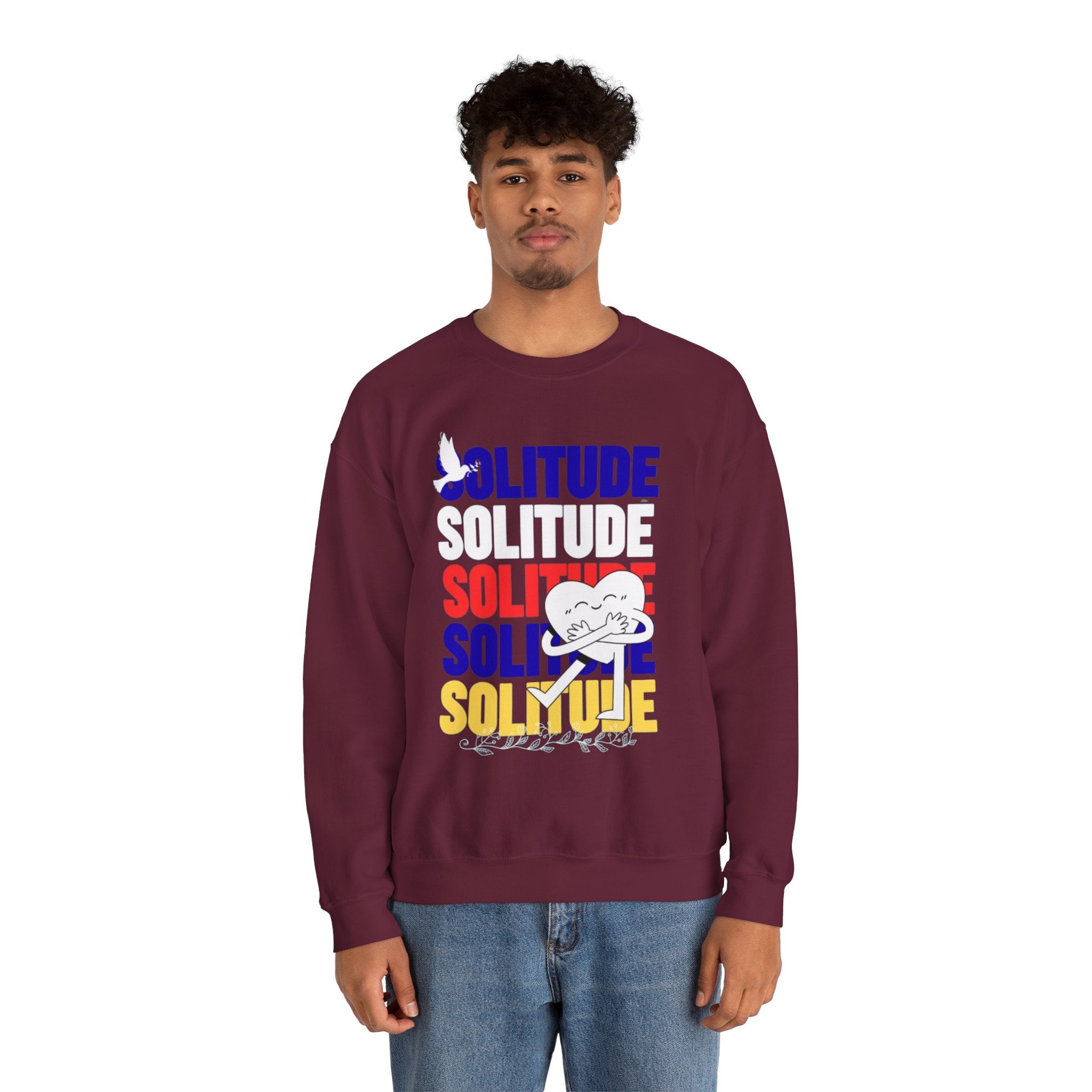 Solitude Unisex Heavy Blend™ Crewneck Sweatshirt