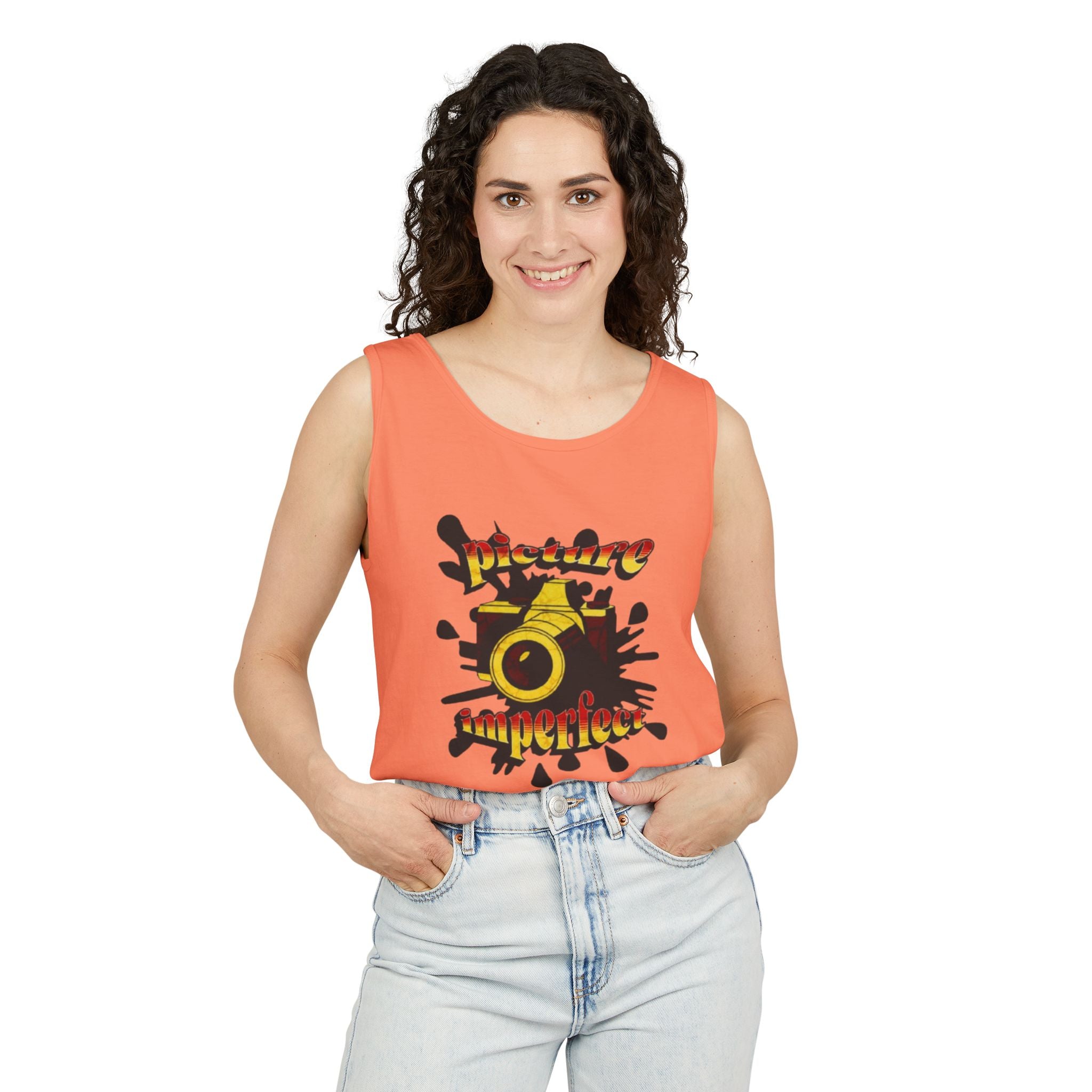 Picture Imperfect Unisex Garment-Dyed Tank Top
