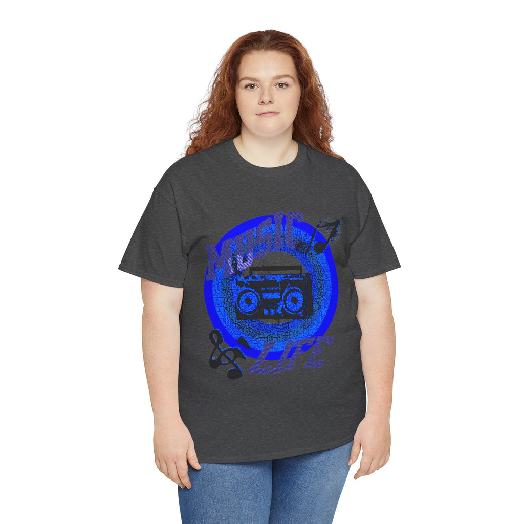 Music Life Unisex Heavy Cotton Tee