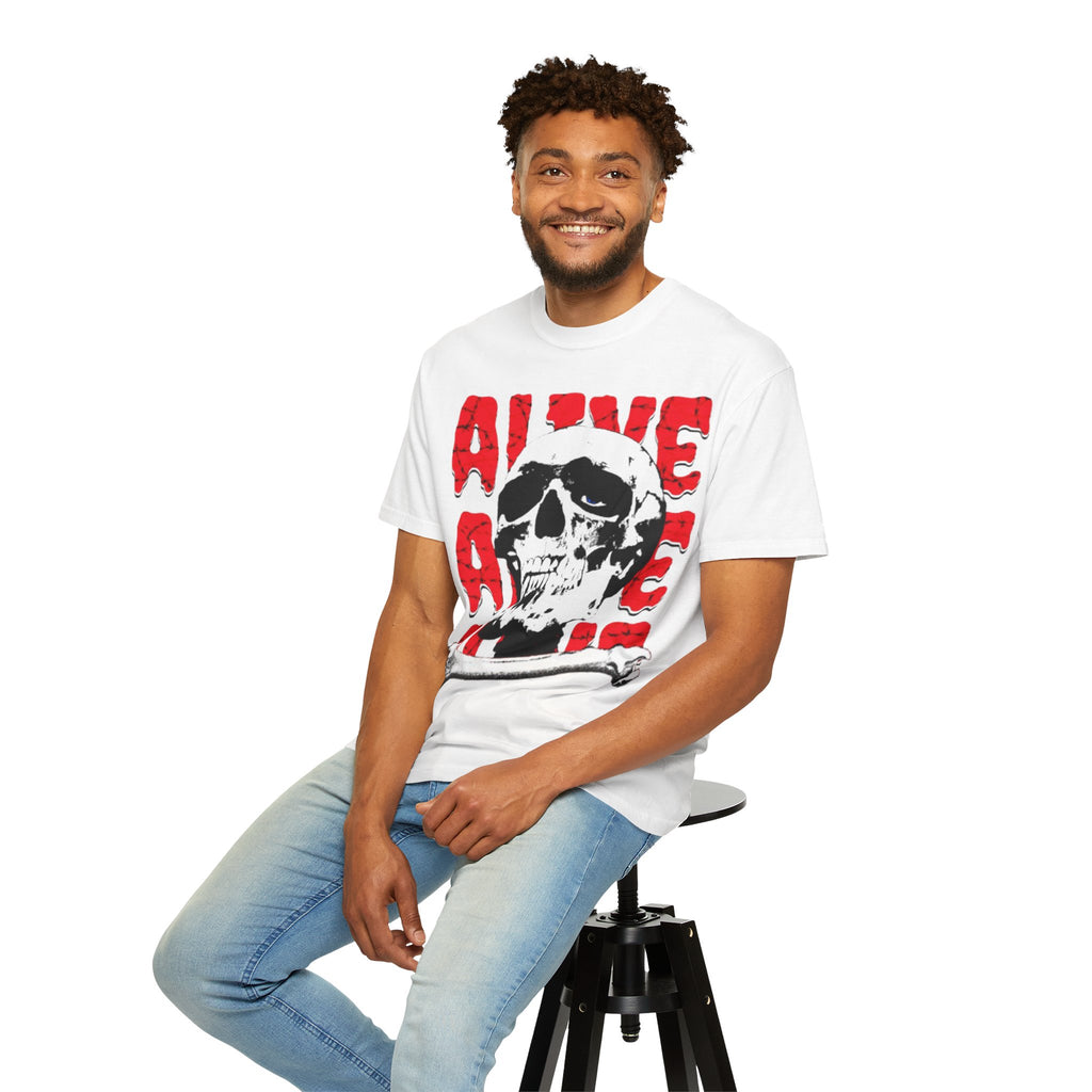 Feel Alive Unisex Garment-Dyed T-shirt