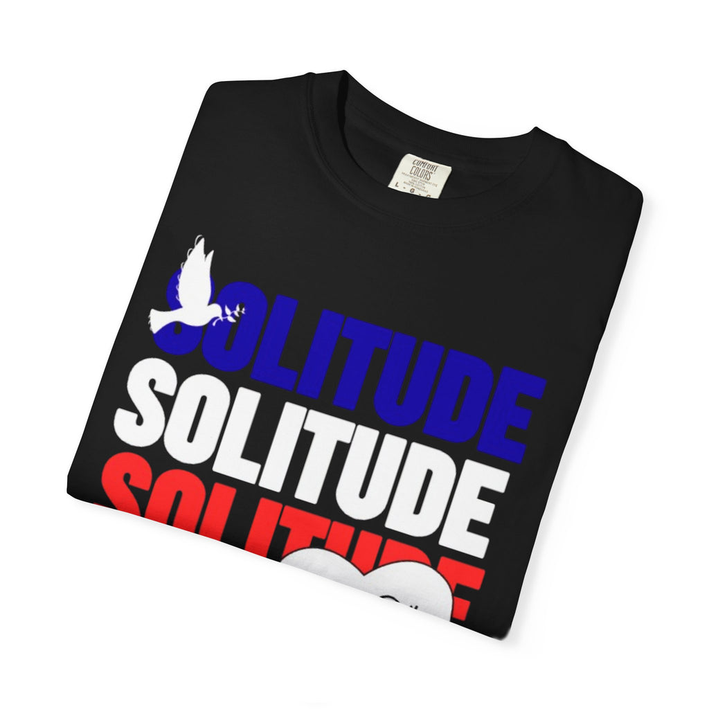 تي شيرت Solitude للجنسين مصبوغ بالكامل