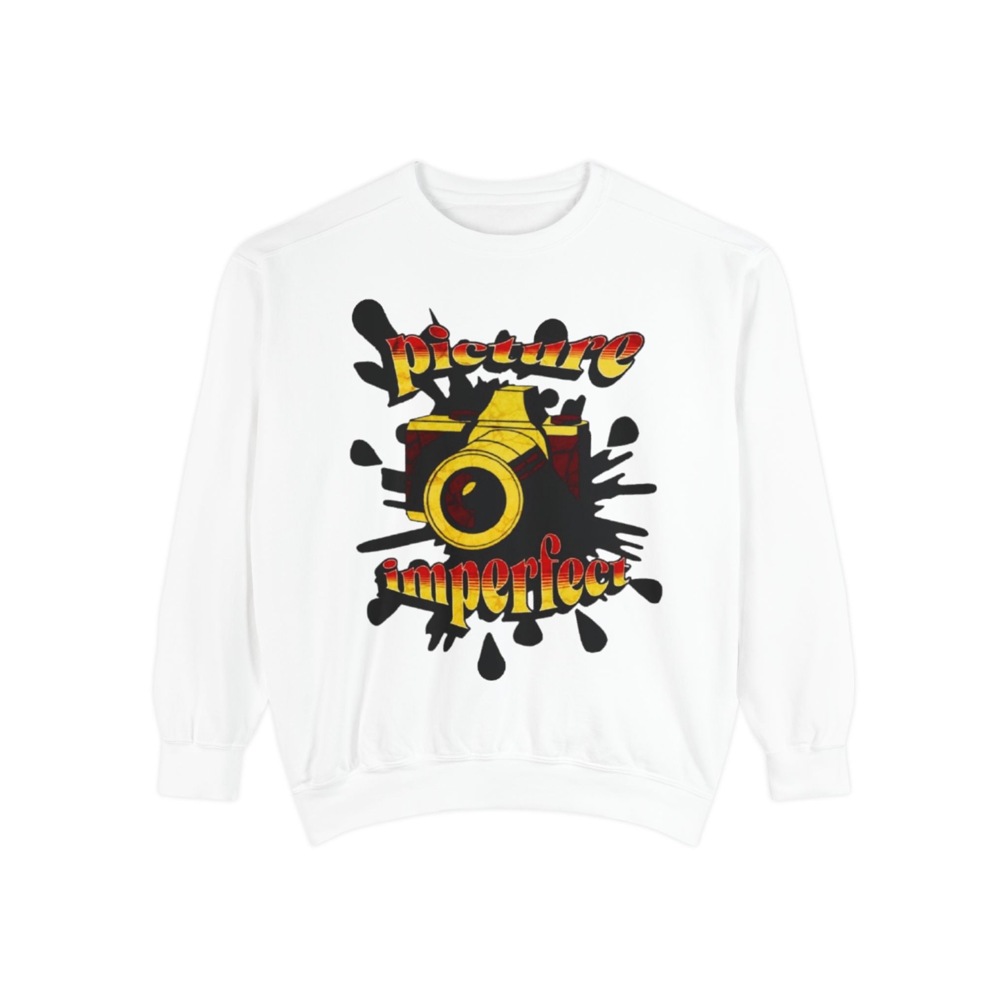Picture Imperfect Unisex Garment-Dyed Sweatshirt