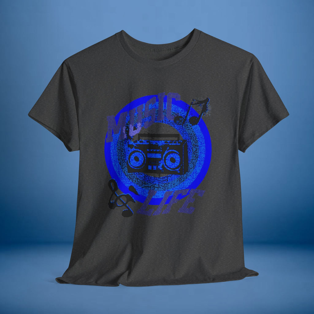 Music Life Unisex Heavy Cotton Tee