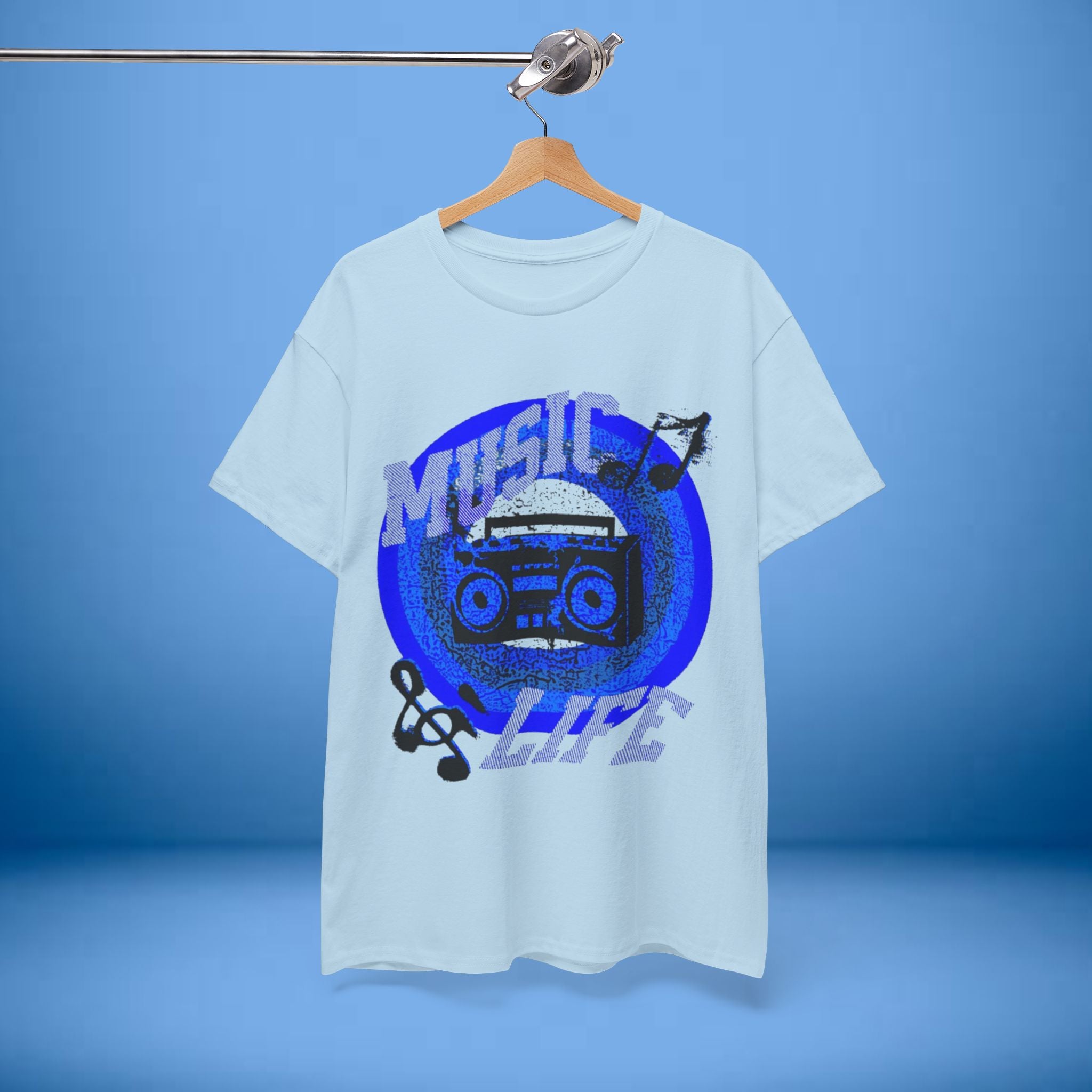 Music Life Unisex Heavy Cotton Tee