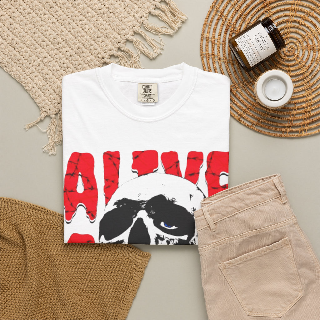 Feel Alive Unisex Garment-Dyed T-shirt