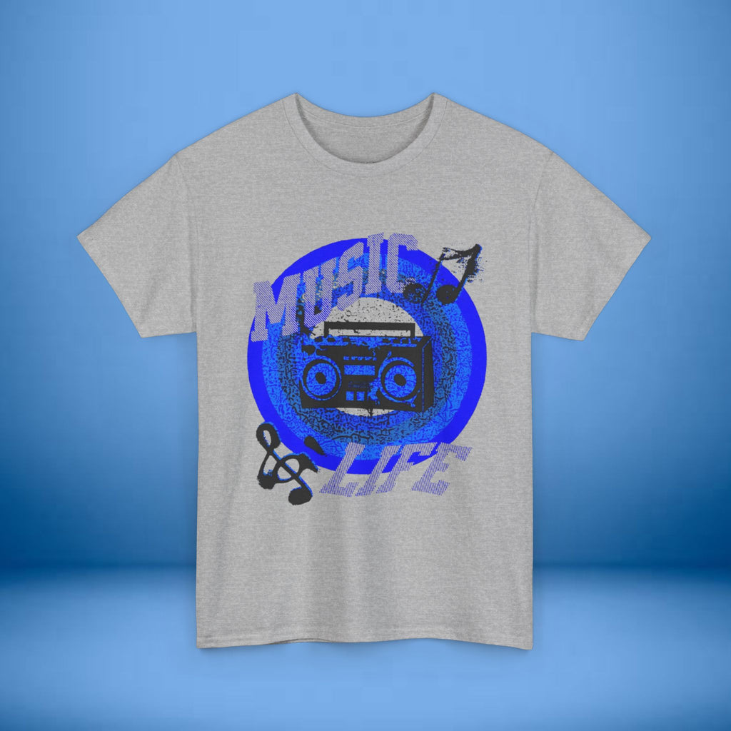 Music Life Unisex Heavy Cotton Tee