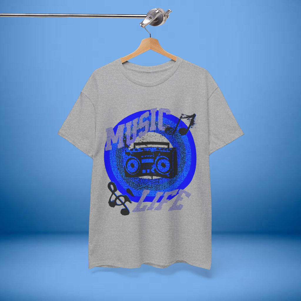 Music Life Unisex Heavy Cotton Tee