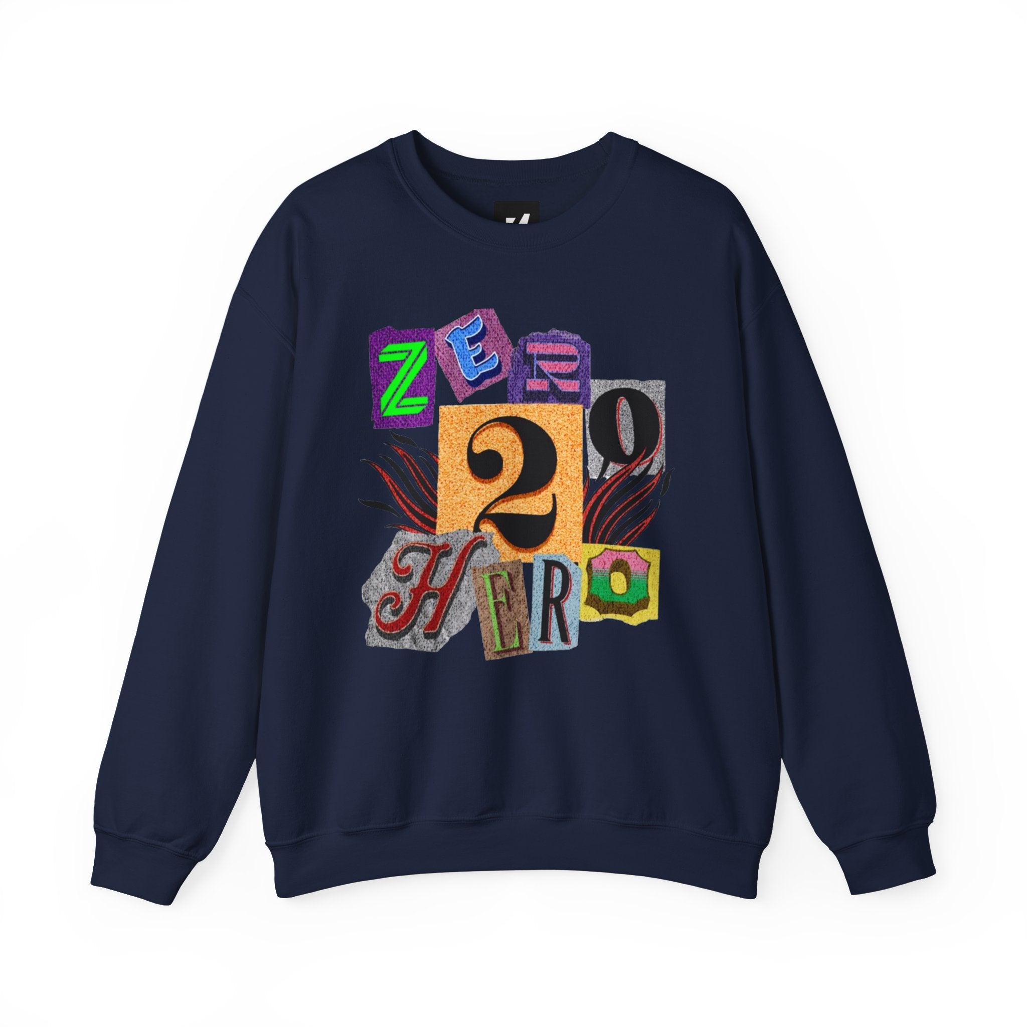 Zero To Hero Unisex Heavy Blend™ Crewneck Sweatshirt