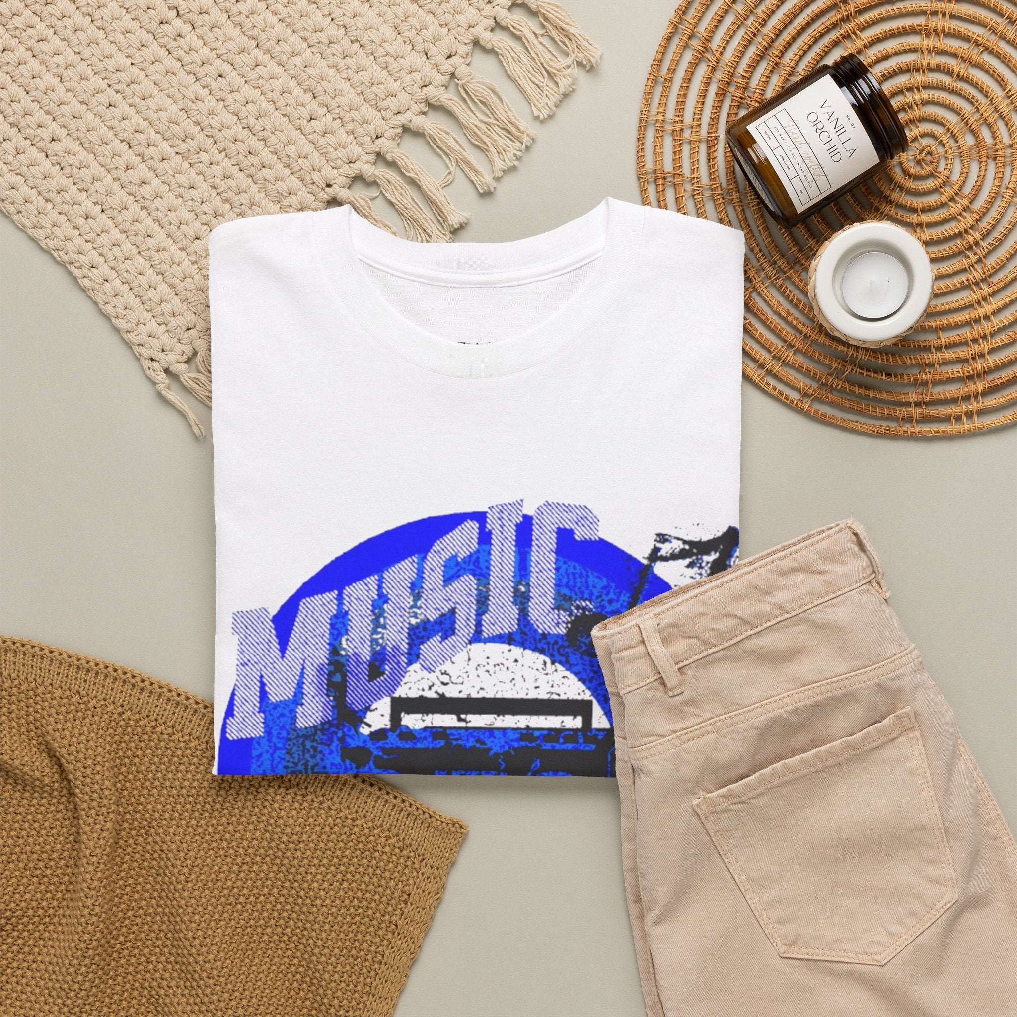 Music Life Unisex Heavy Cotton Tee