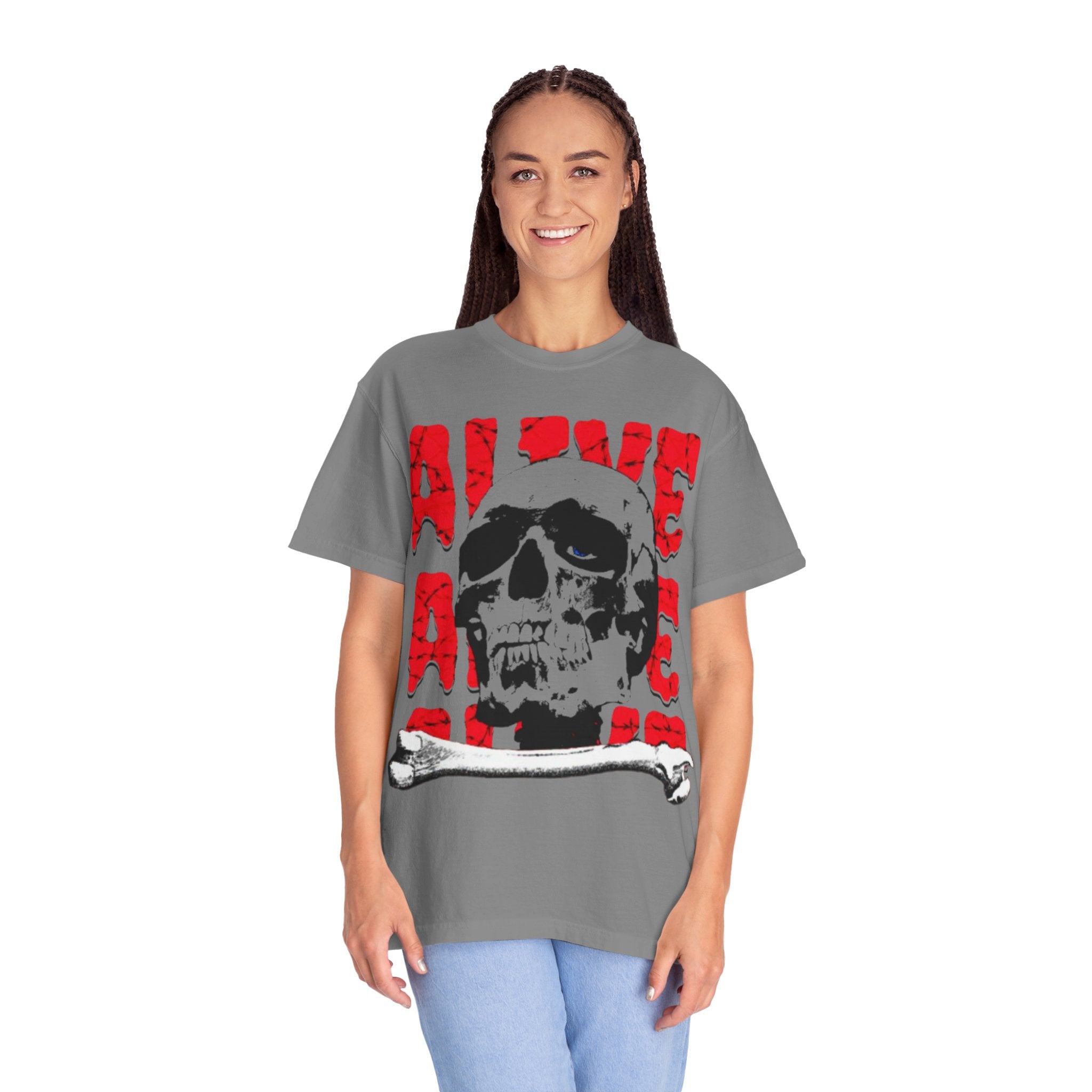 Feel Alive Unisex Garment-Dyed T-shirt