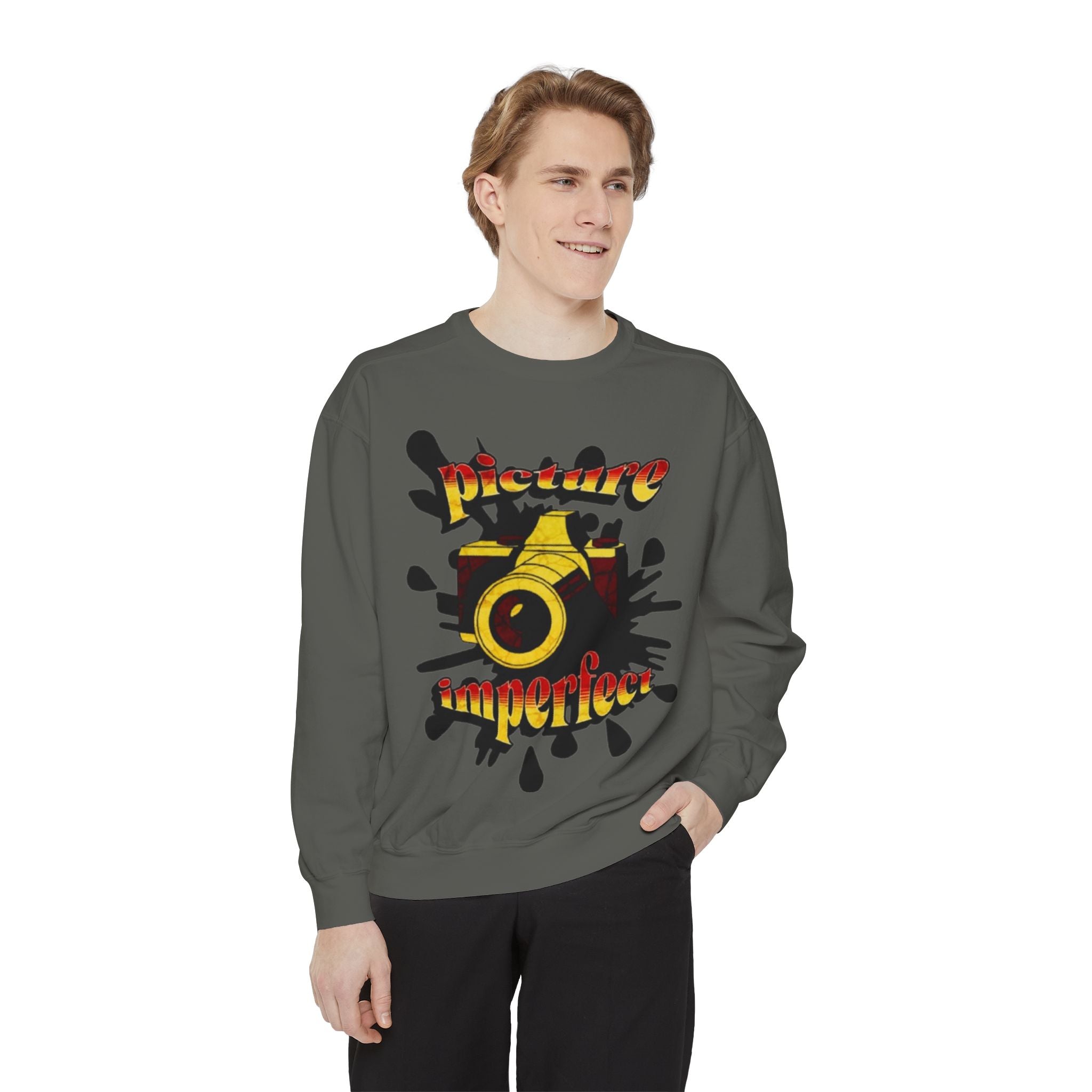 سويت شيرت Picture Imperfect Unisex مصبوغ بصبغة طبيعية