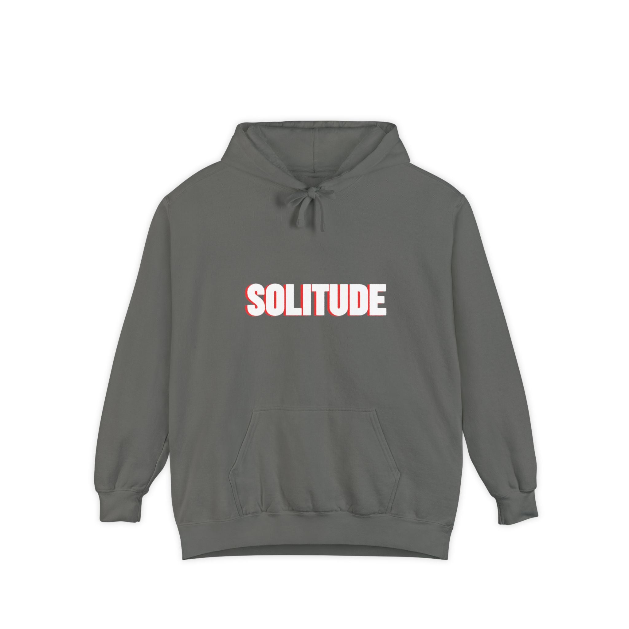 سويتشيرت بغطاء رأس مصبوغ للجنسين من Solitude