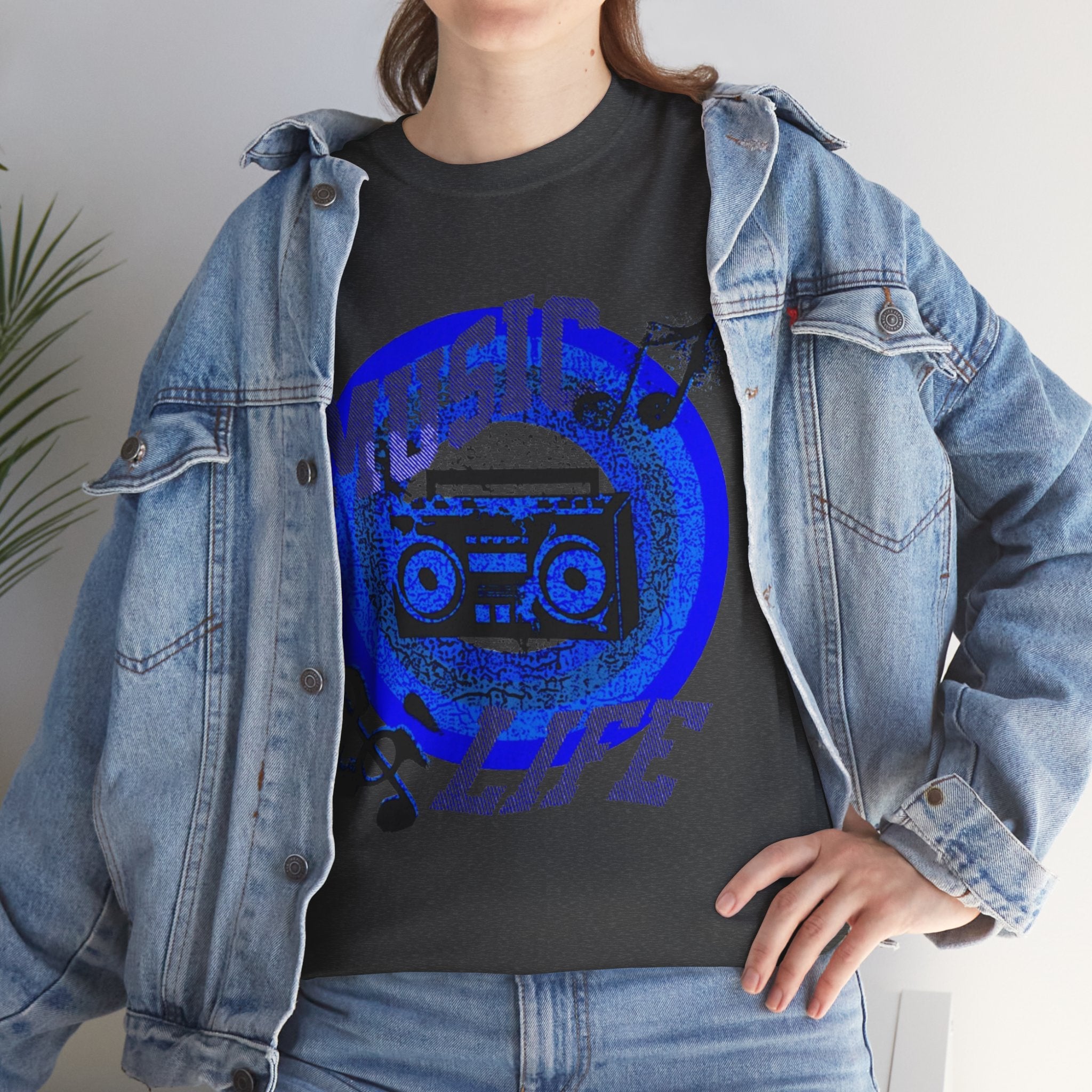 Music Life Unisex Heavy Cotton Tee