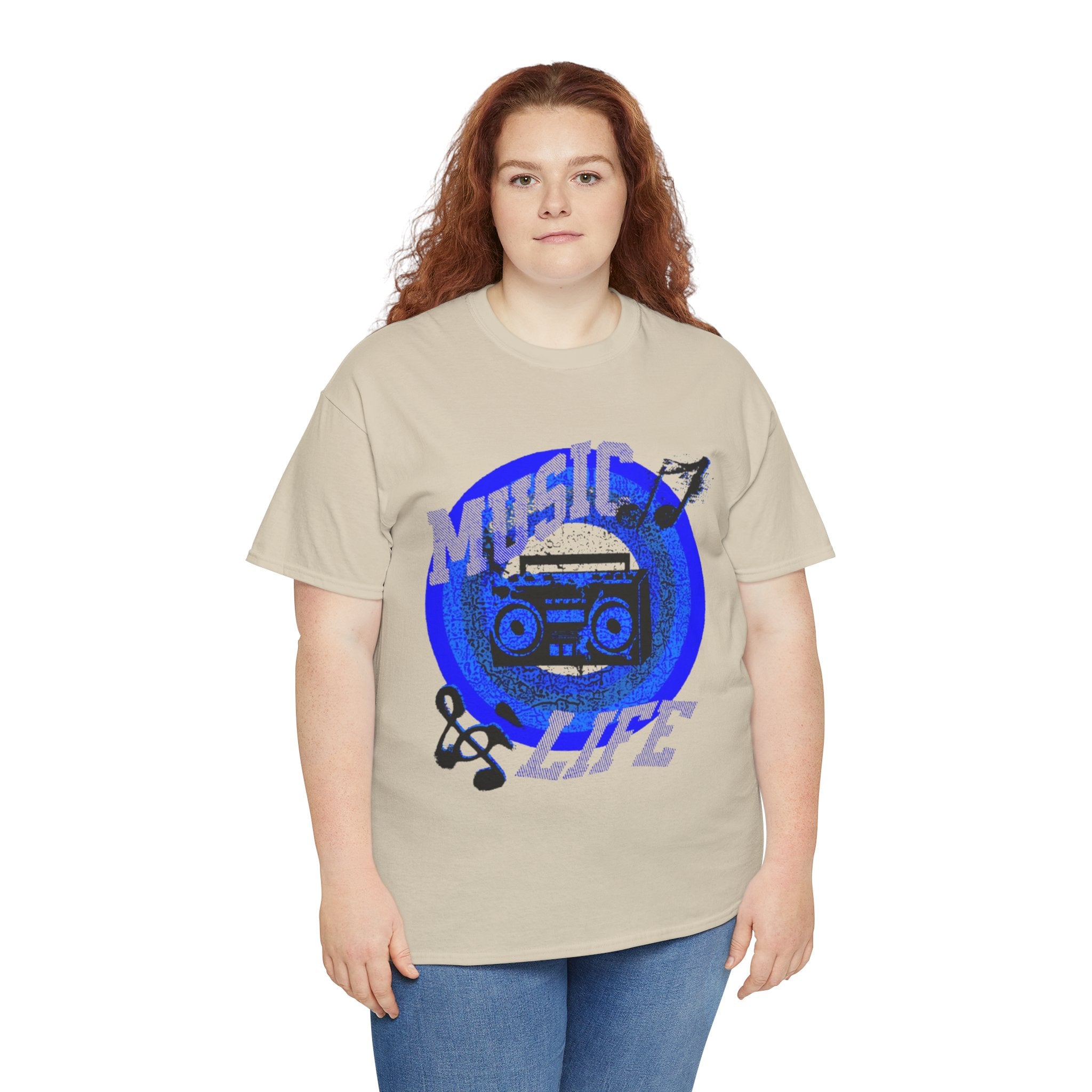 Music Life Unisex Heavy Cotton Tee