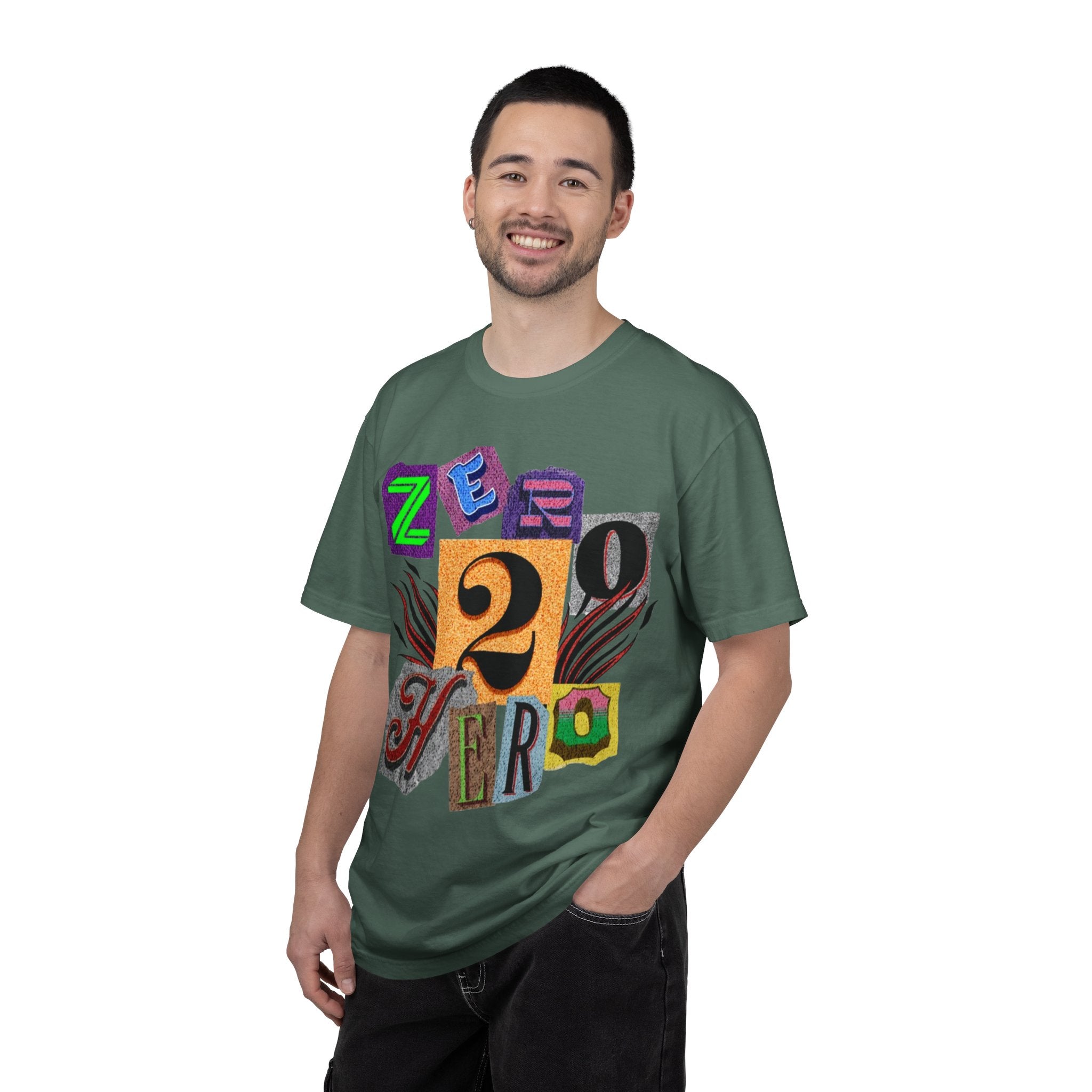 Zero To Hero Unisex Garment-Dyed T-shirt