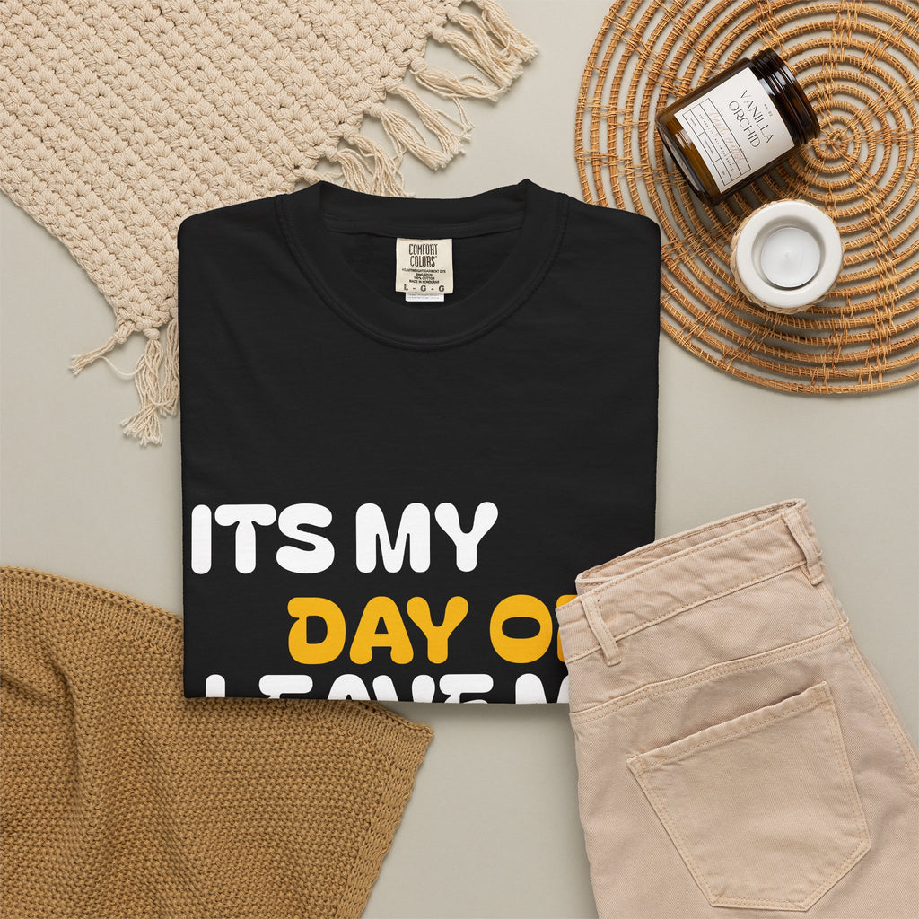 Day Off Unisex Garment-Dyed T-shirt
