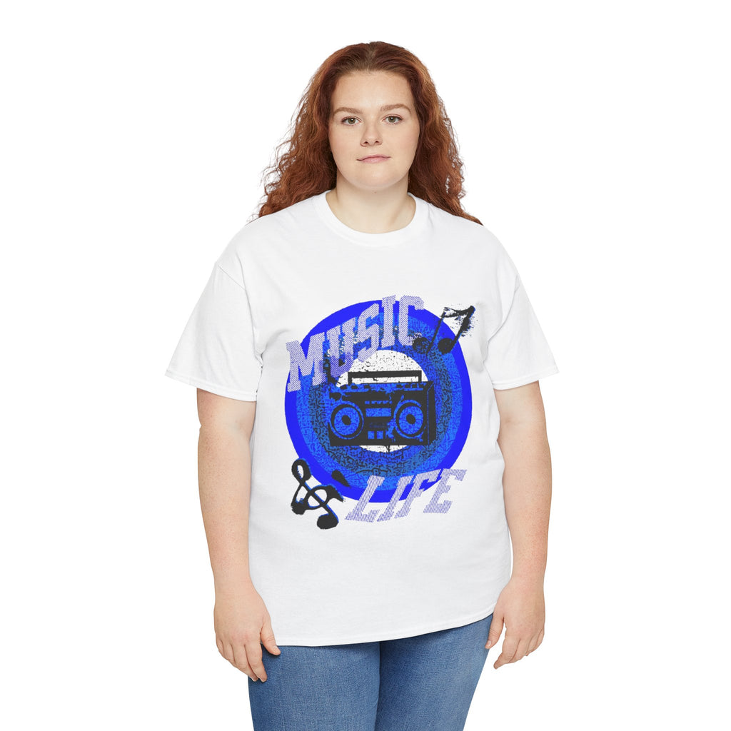 Music Life Unisex Heavy Cotton Tee