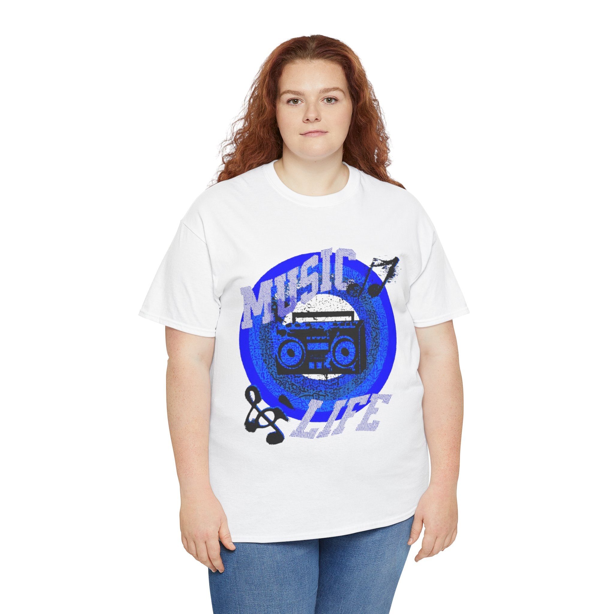 Music Life Unisex Heavy Cotton Tee