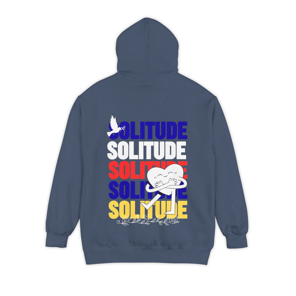Solitude Unisex Garment-Dyed Hoodie