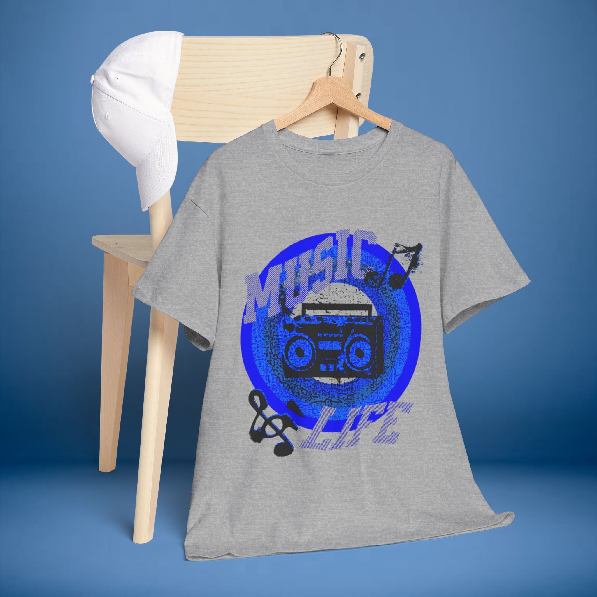 Music Life Unisex Heavy Cotton Tee