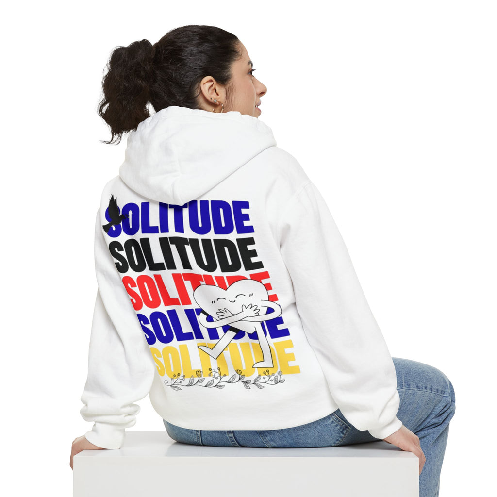 Solitude Unisex Garment-Dyed Hoodie