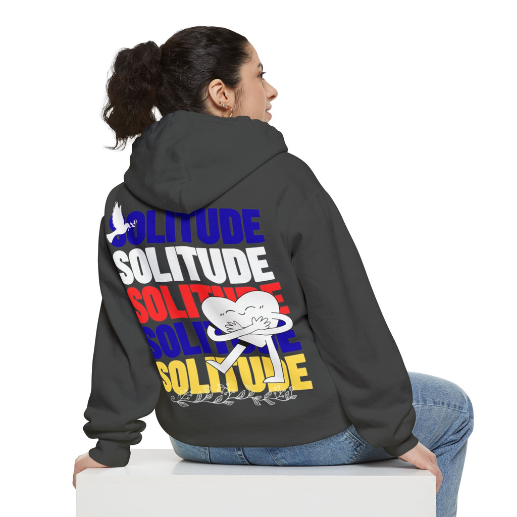 Solitude Unisex Garment-Dyed Hoodie