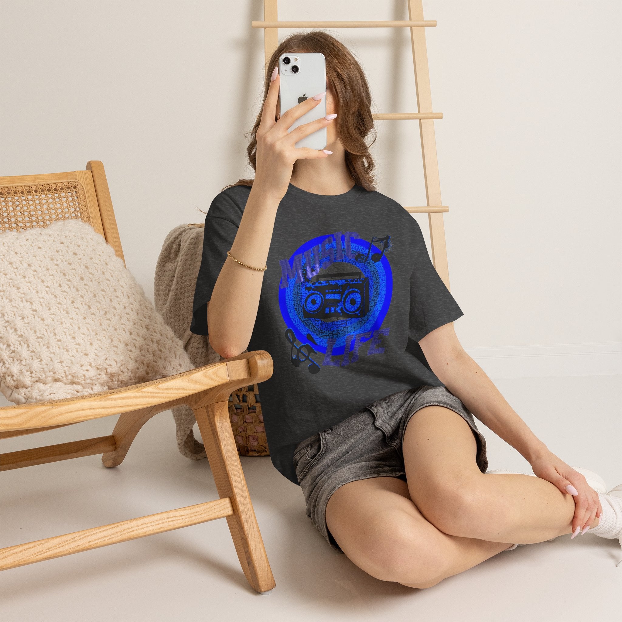Music Life Unisex Heavy Cotton Tee