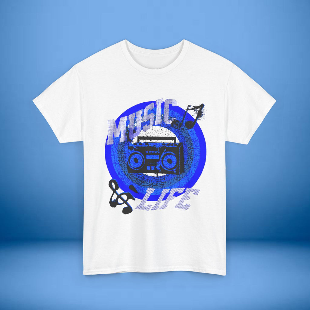 Music Life Unisex Heavy Cotton Tee