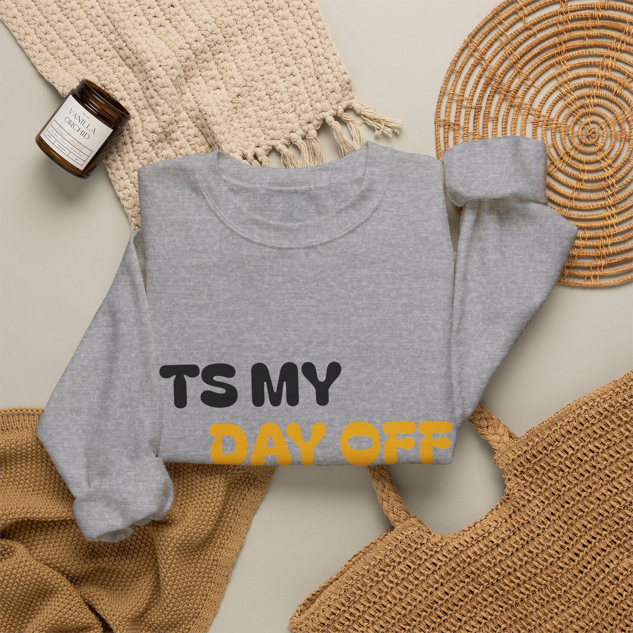 Day Off Unisex Heavy Blend™ Crewneck Sweatshirt