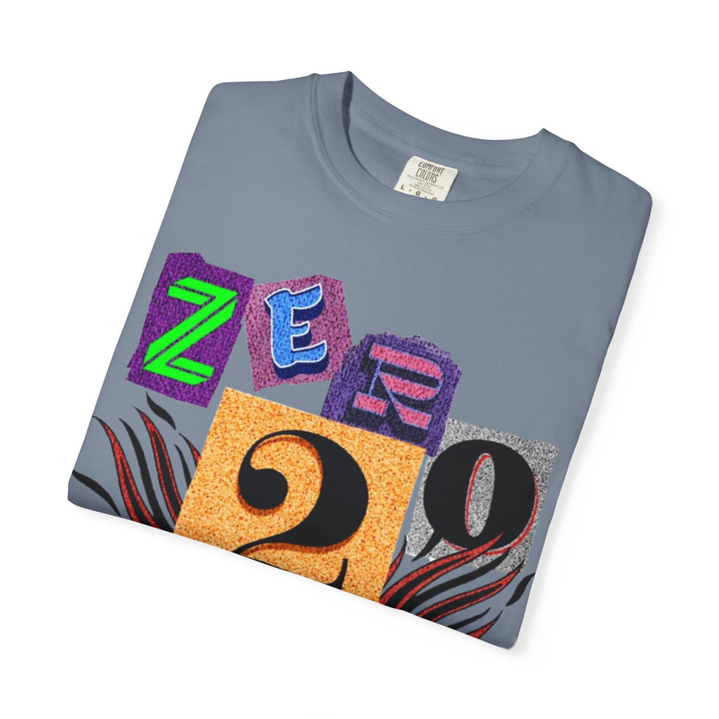 Zero To Hero Unisex Garment-Dyed T-shirt