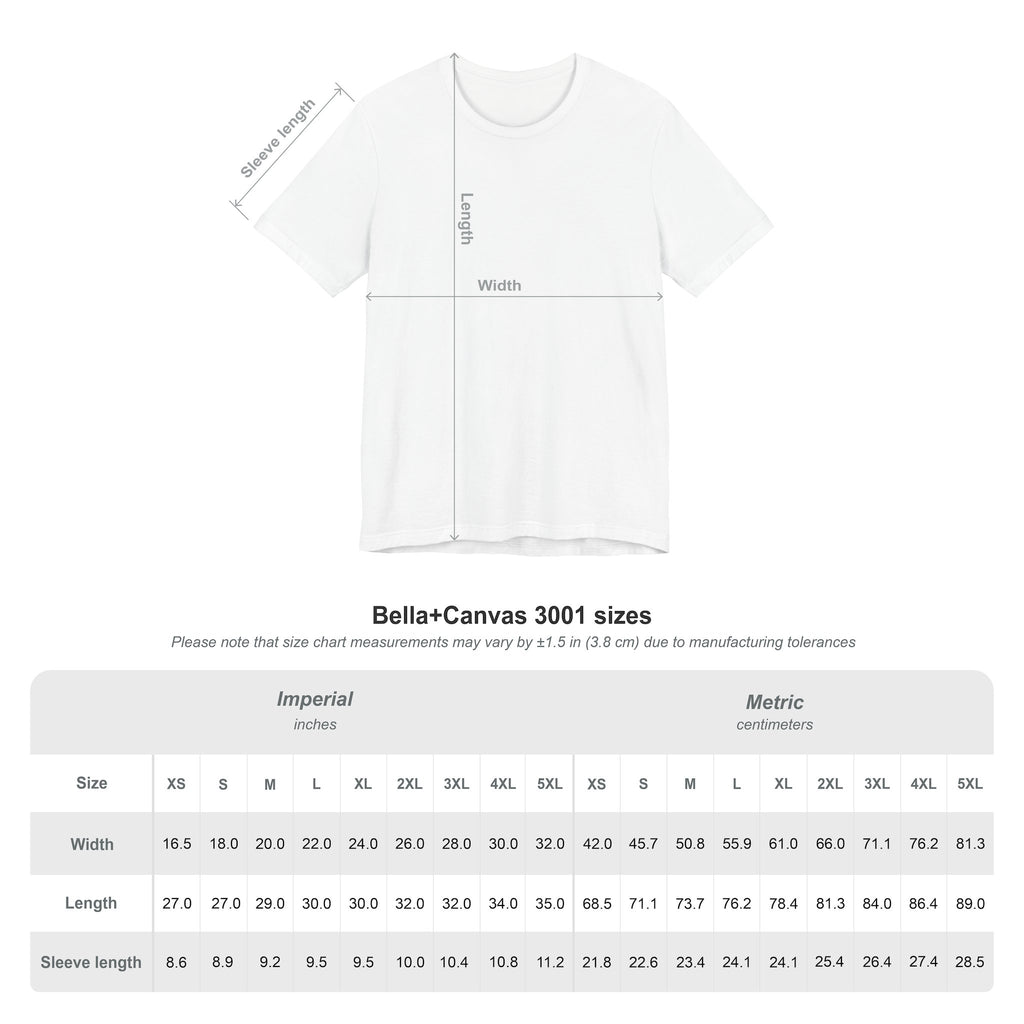 Picture Imperfect Unisex Jersey Short Sleeve Tee