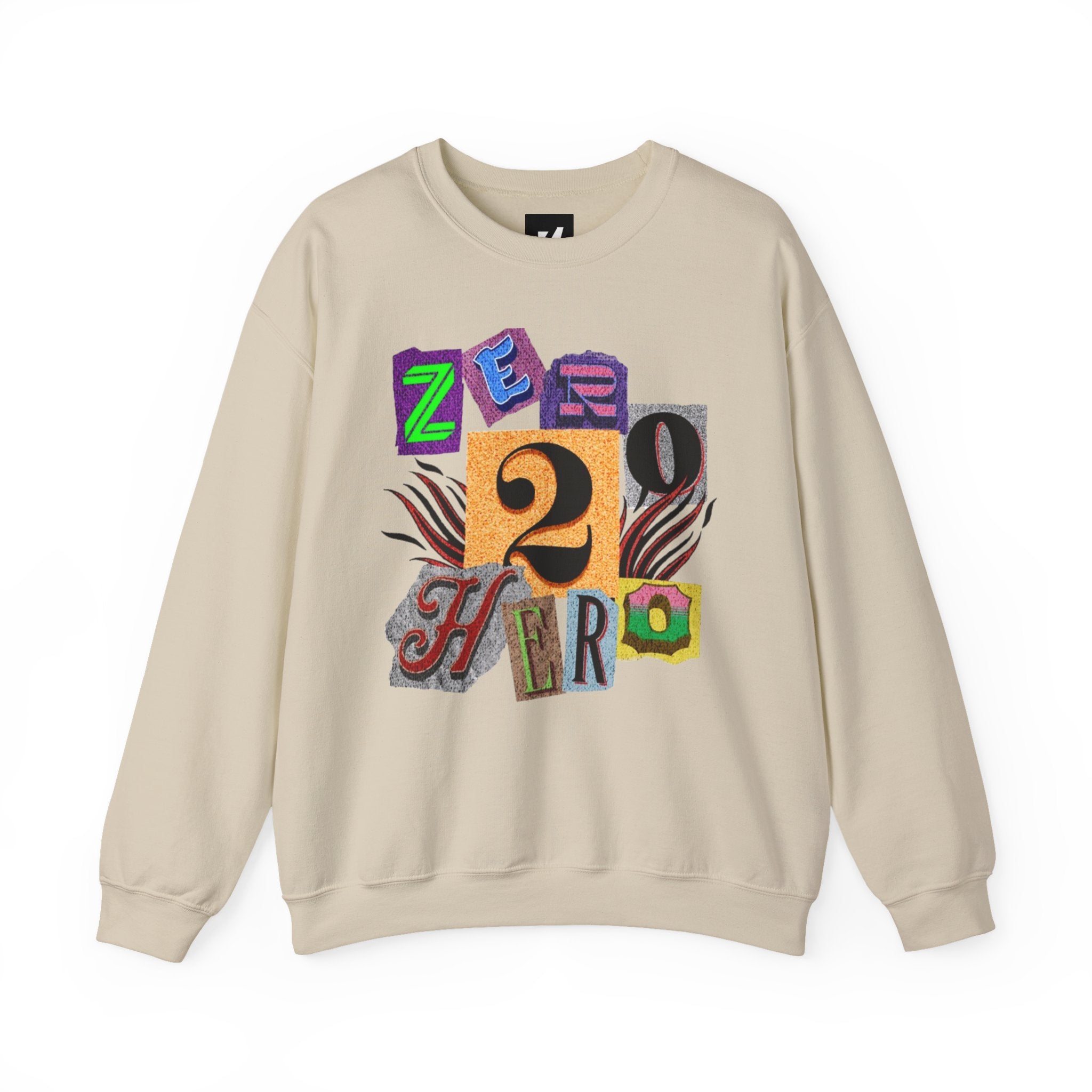 Zero To Hero Unisex Heavy Blend™ Crewneck Sweatshirt